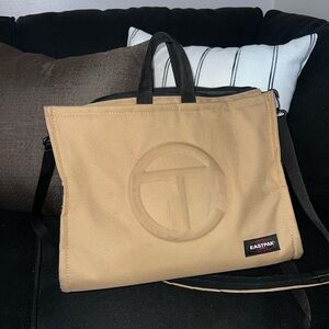 Telfar Eastpak Tan Messenger Bag